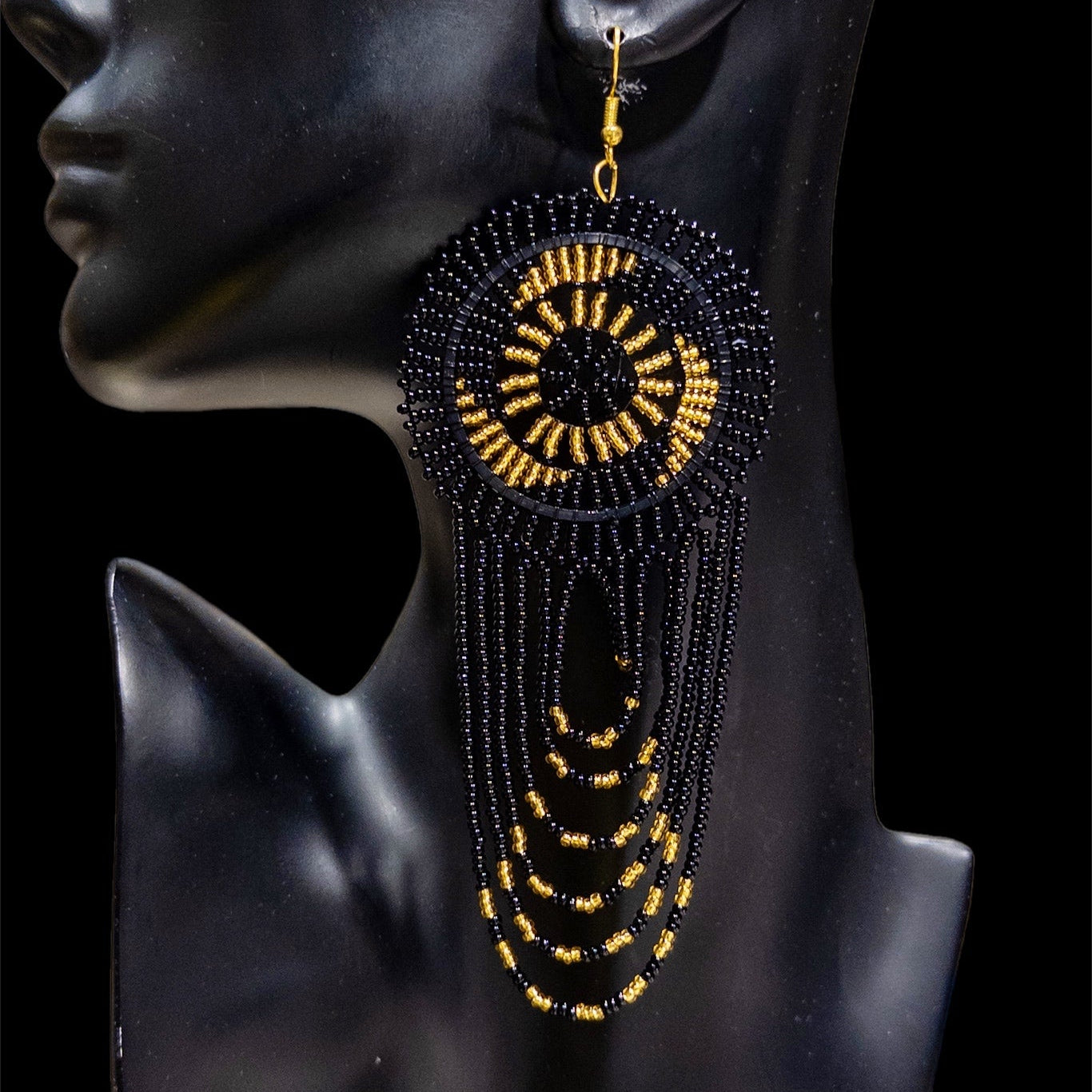 South Africa Handmade Beaded Drop Earrings - Trufacebygrace