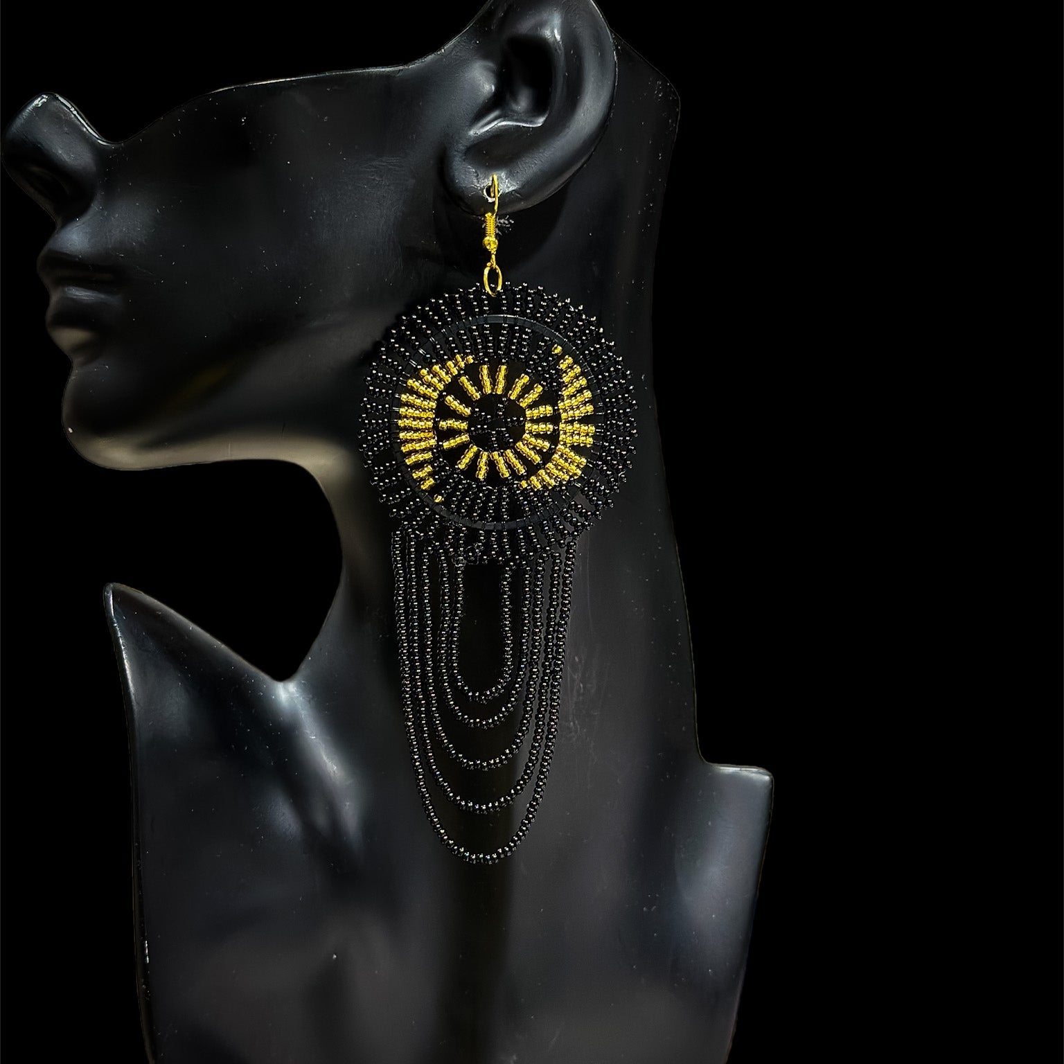 South Africa Handmade Beaded Drop Earrings - Trufacebygrace