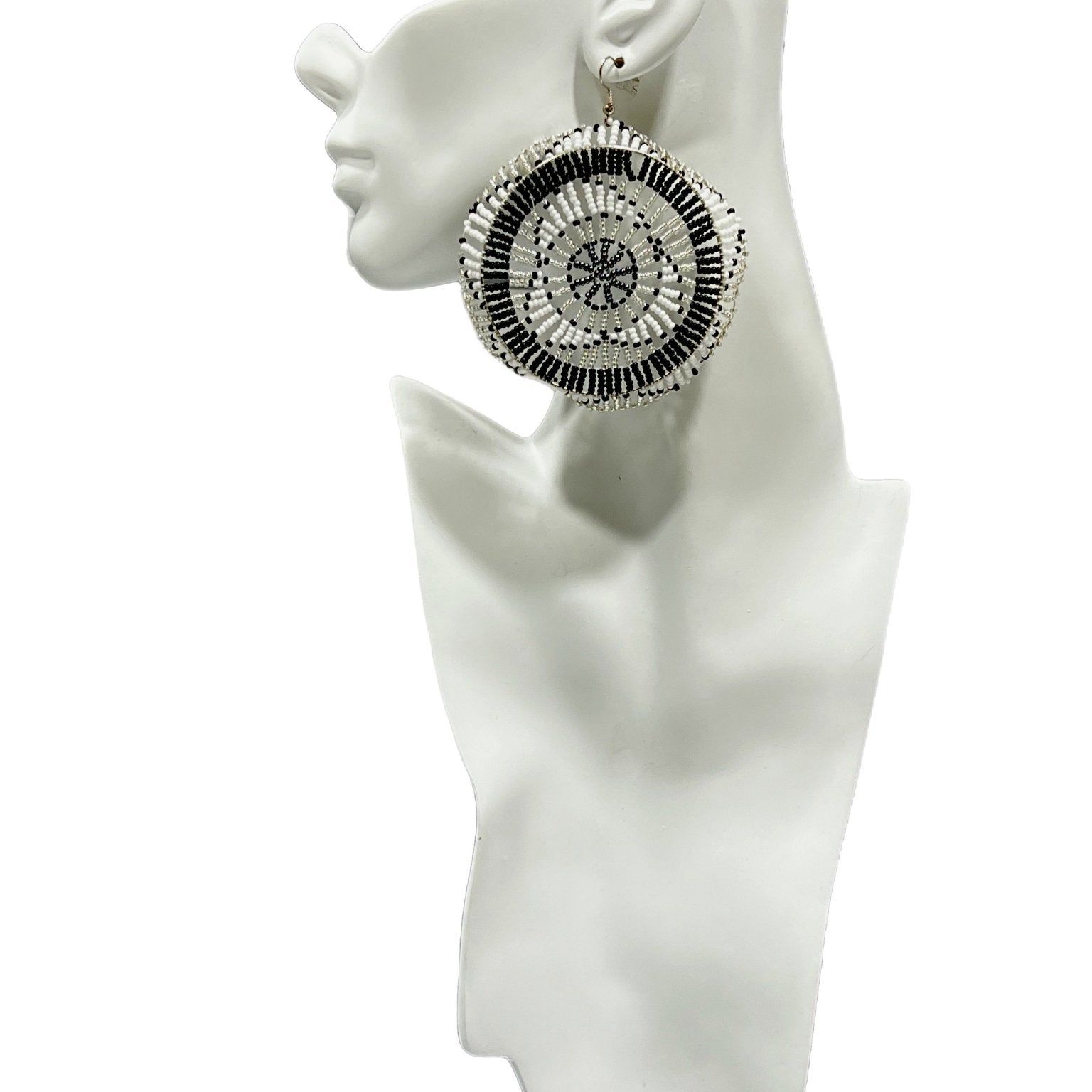 South Africa Handmade Beaded Drop Earrings - Trufacebygrace