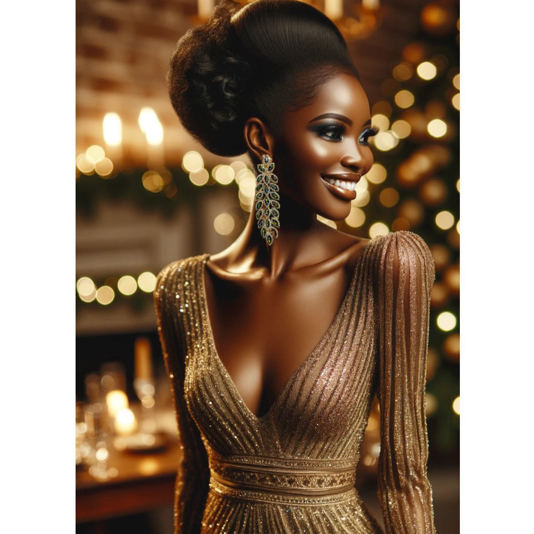 Sparkling Marquise Evening Earrings - Trufacebygrace