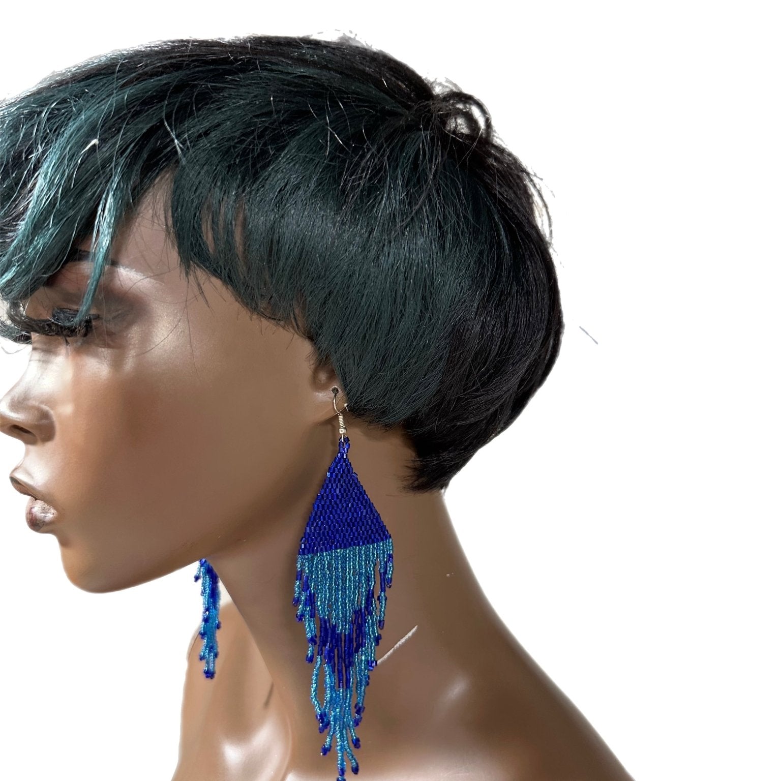 Sparkly Tassel Beaded earring - Trufacebygrace