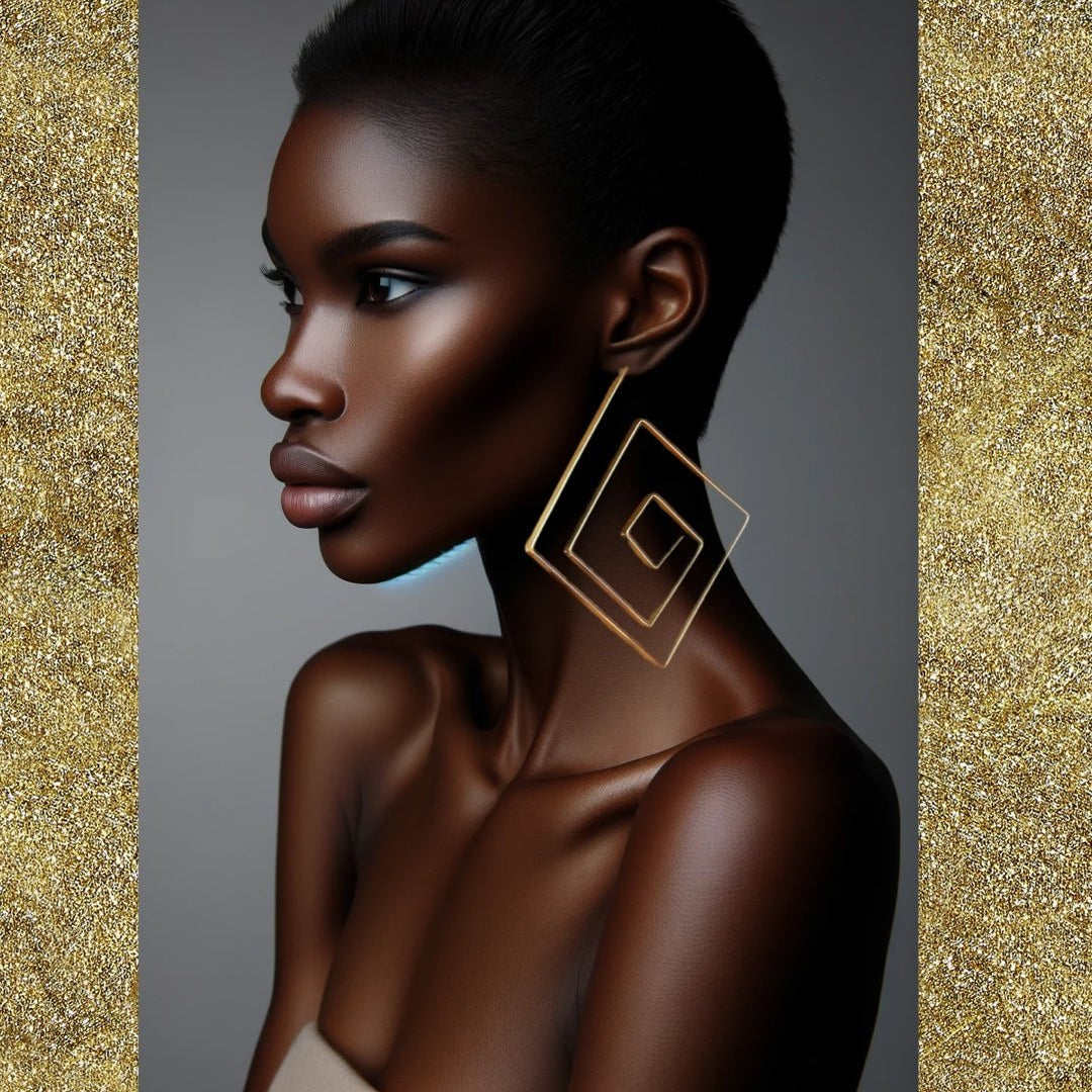 Spring Maze lightweight Hoop Earrings - Trufacebygrace