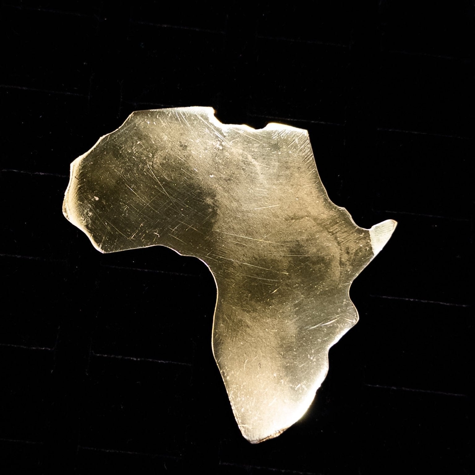 Supersized Brass Africa Ring - Trufacebygrace