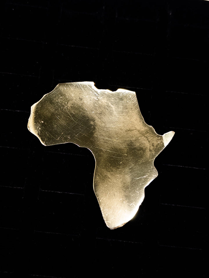 Supersized Brass Africa Ring - Trufacebygrace