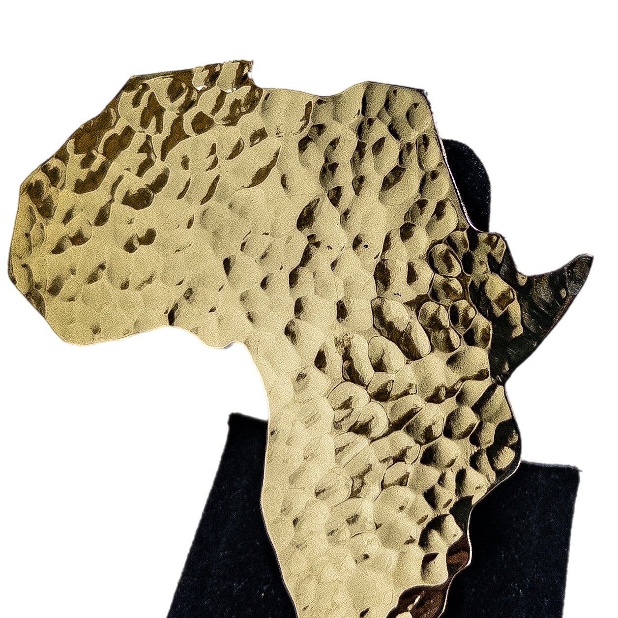 Supersized Brass Africa Ring - Trufacebygrace