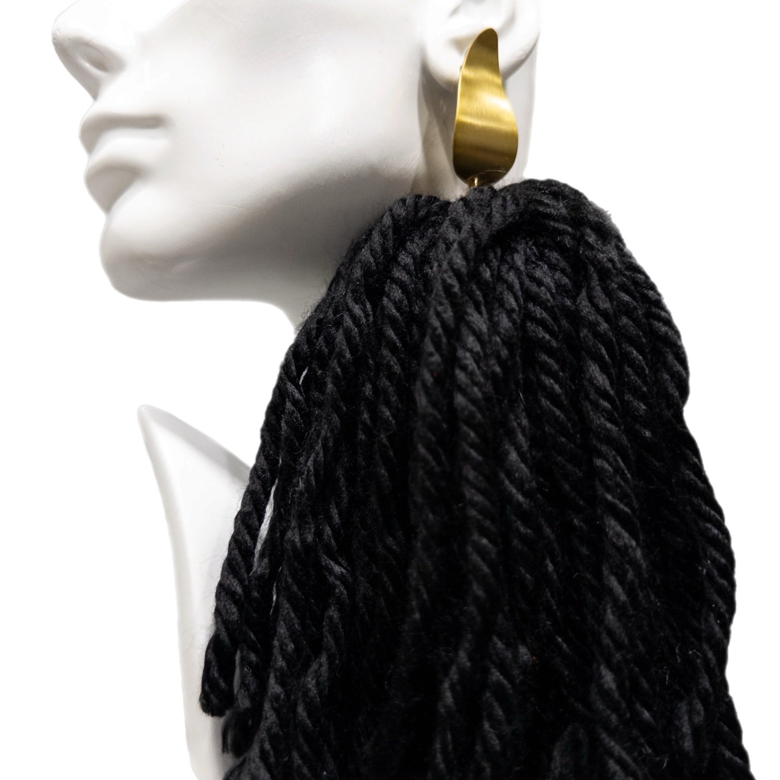 Supersized Yarn Earrings - Trufacebygrace