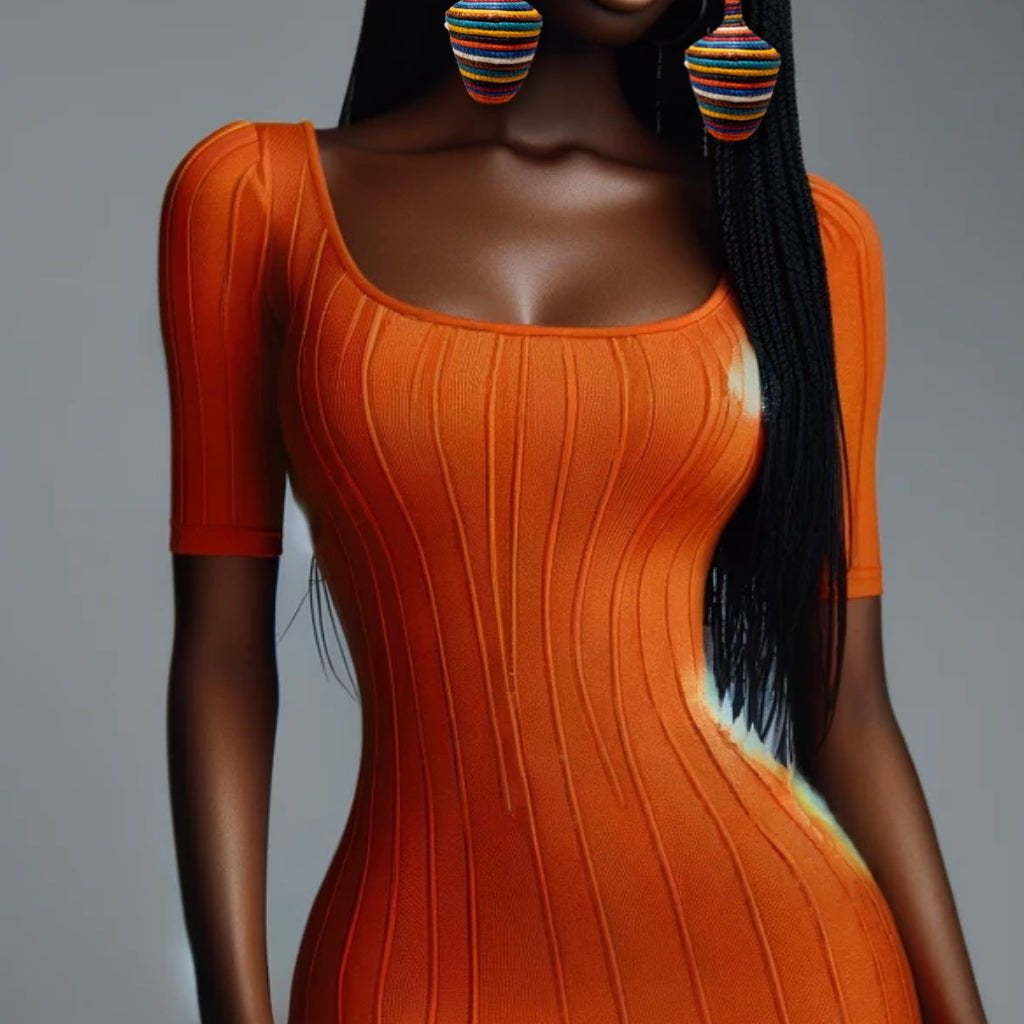 Tajiri Sana Bambaro Basket Earrings - Colorful - Trufacebygrace