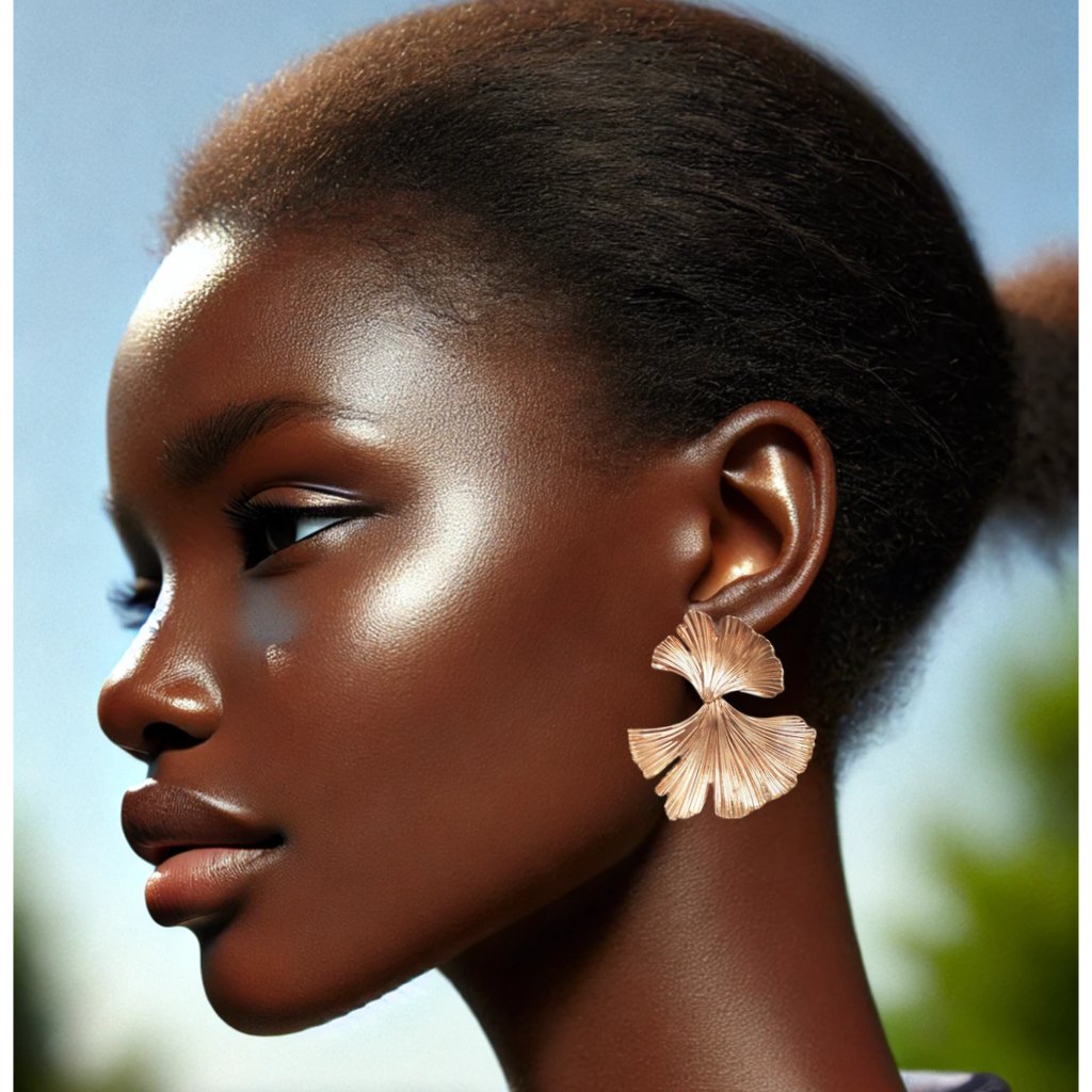 Tarnish Free Flower Earrings - Trufacebygrace