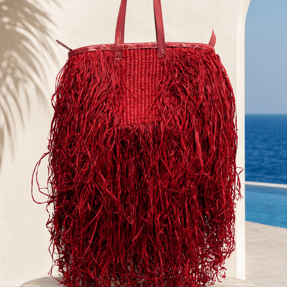 The Cascade Fringe Tote Bag - Trufacebygrace