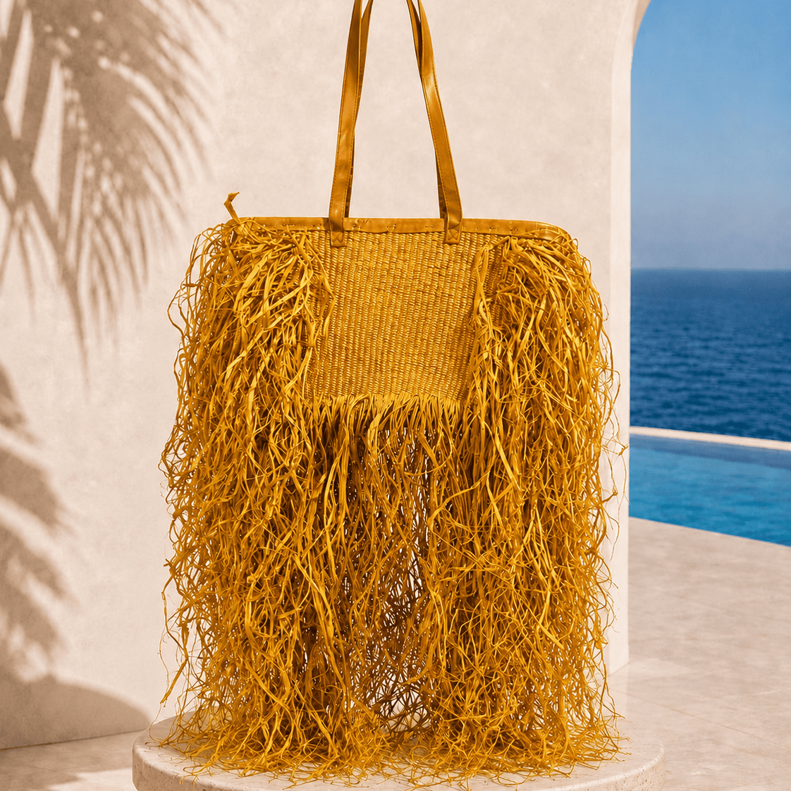 The Cascade Fringe Tote Bag - Trufacebygrace