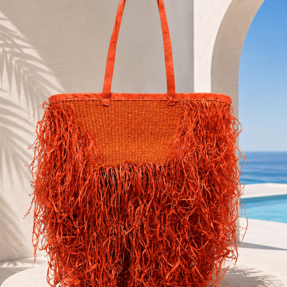 The Cascade Fringe Tote Bag - Trufacebygrace