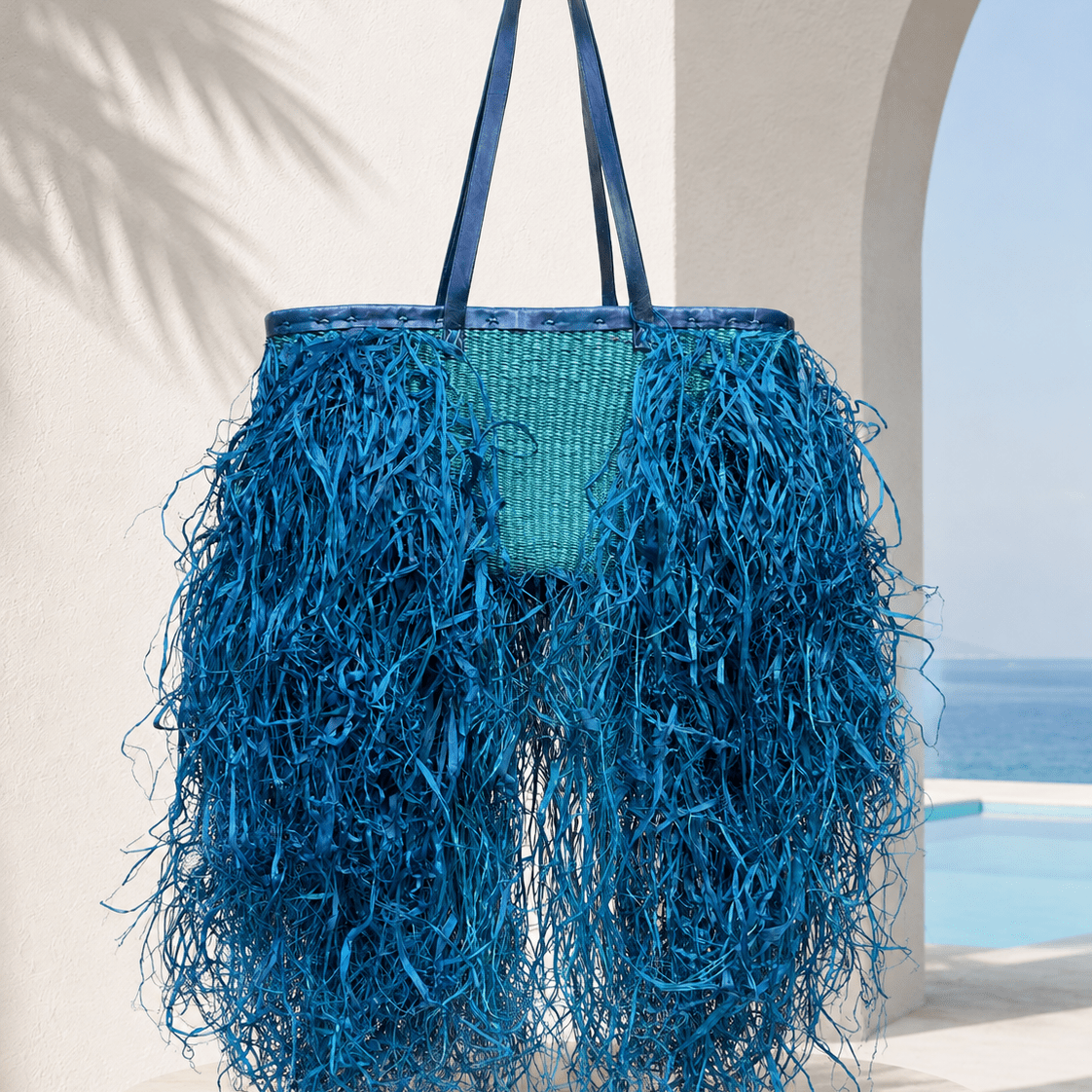 The Cascade Fringe Tote Bag - Trufacebygrace