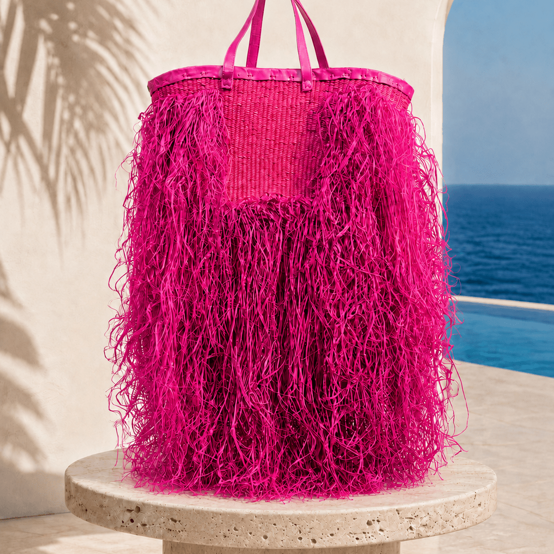 The Cascade Fringe Tote Bag - Trufacebygrace
