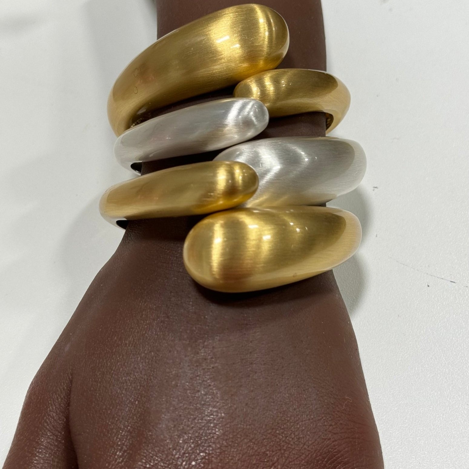 The Dowager Pear Tip Adjustable Bracelet - Trufacebygrace