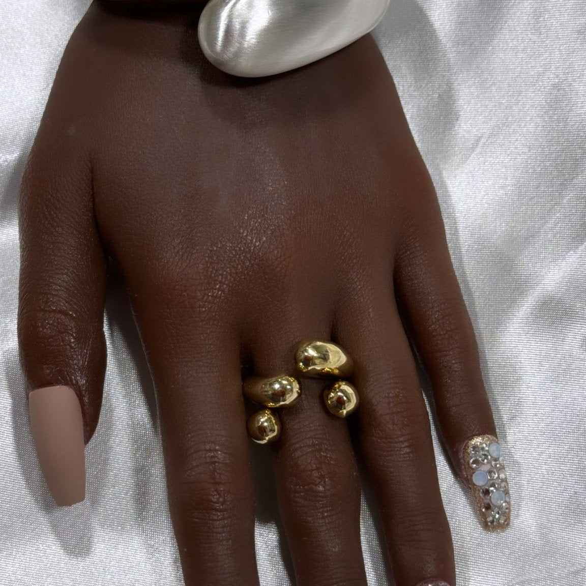 The Dowager Pear Tip Adjustable Bracelet - Trufacebygrace