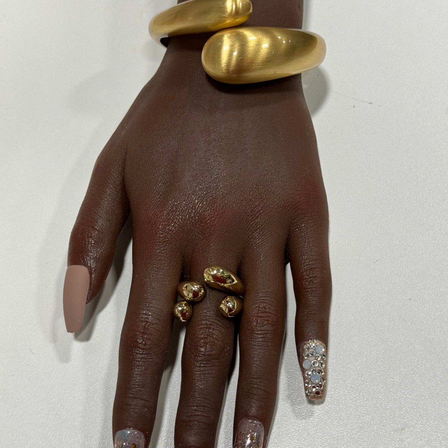 The Dowager Pear Tip Adjustable Bracelet - Trufacebygrace