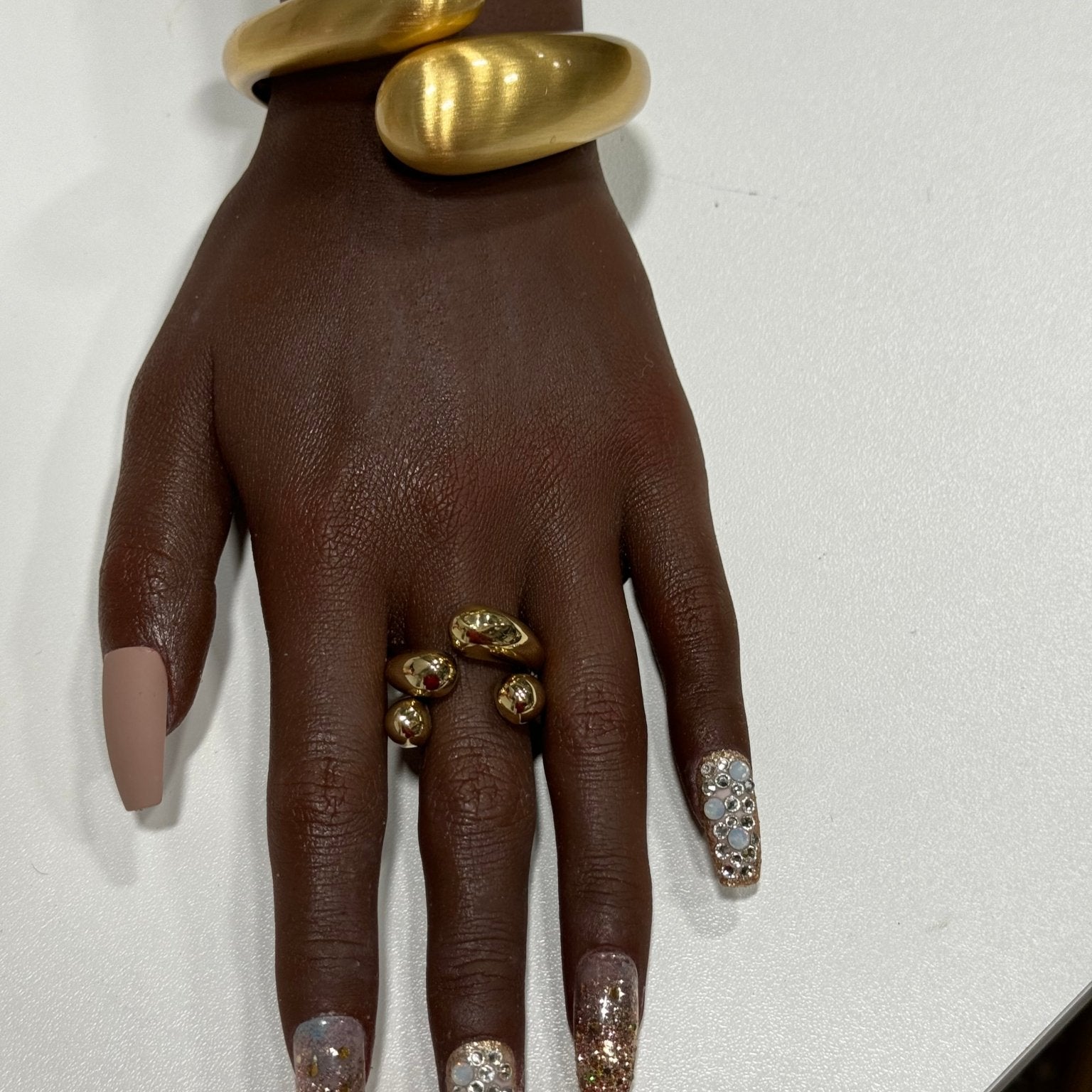 The Dowager Pear Tip Adjustable Bracelet - Trufacebygrace