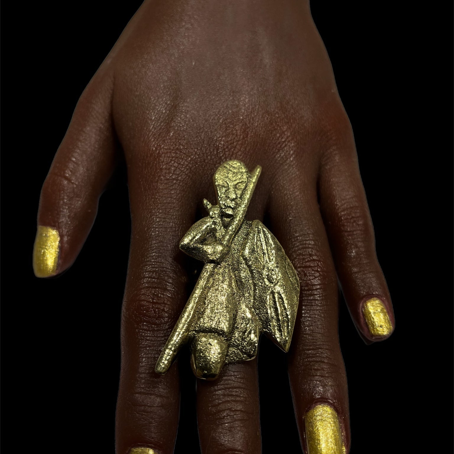The Maasai Warrior Brass Ring and/ bracelet set - Trufacebygrace