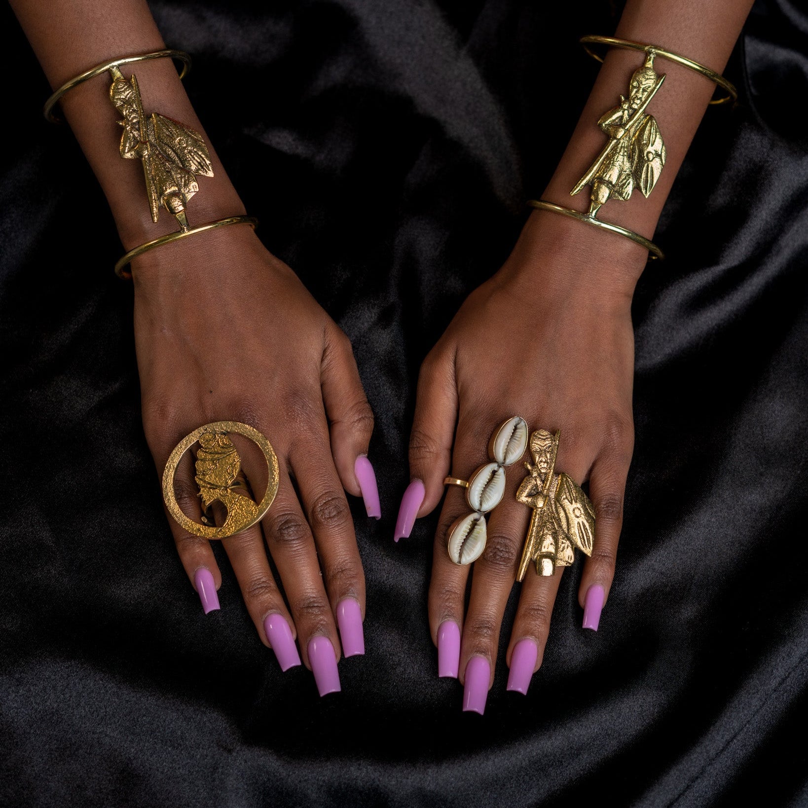 The Maasai Warrior Brass Ring and/ bracelet set - Trufacebygrace