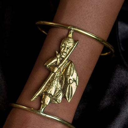 The Maasai Warrior Brass Ring and/ bracelet set - Trufacebygrace
