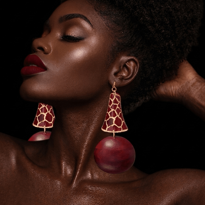 Tia Statement Super Lightweight Earrings - Trufacebygrace