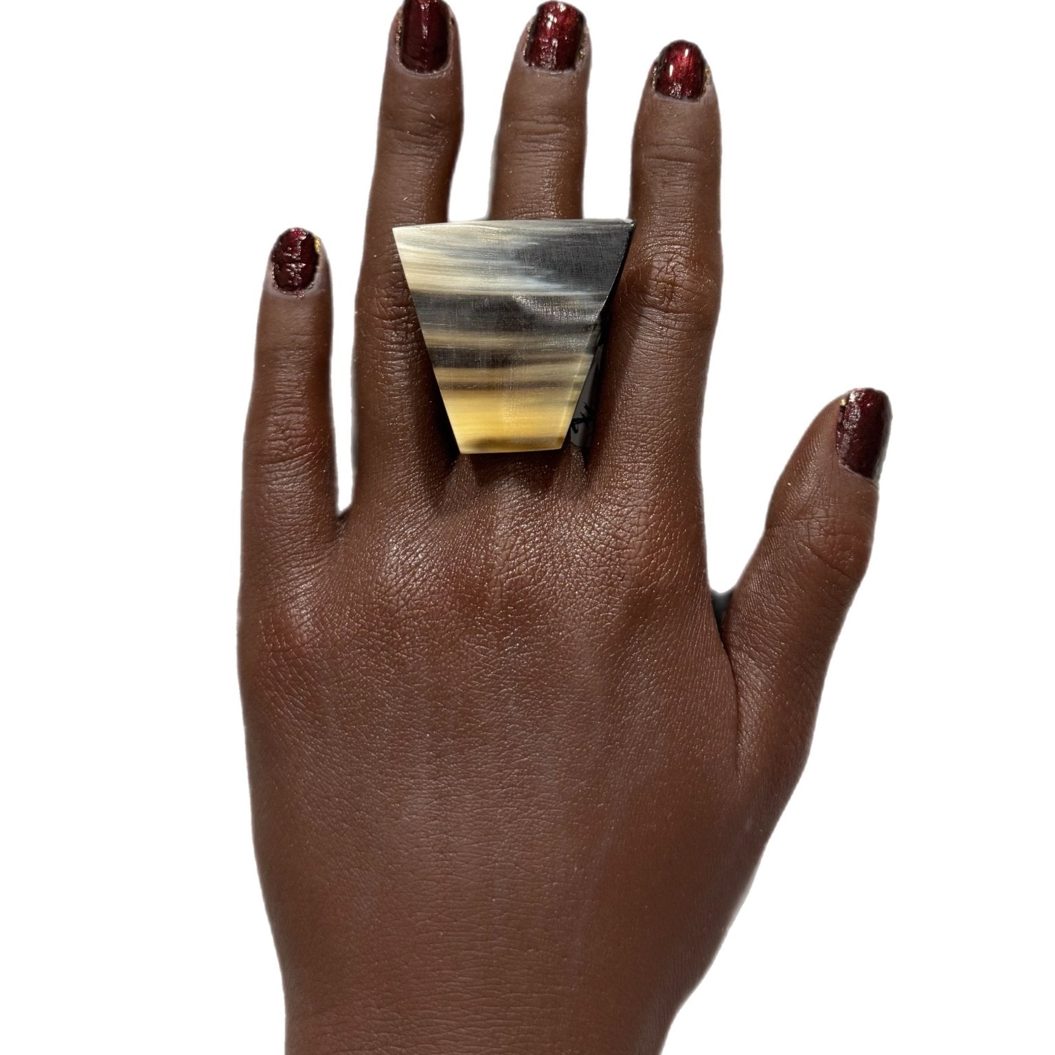 Triangle Cut Horn ring - Trufacebygrace