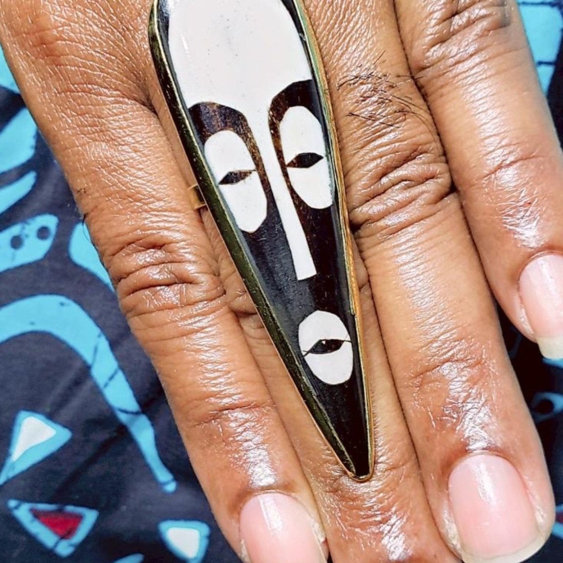 Tribal Face Mask Ring - Trufacebygrace