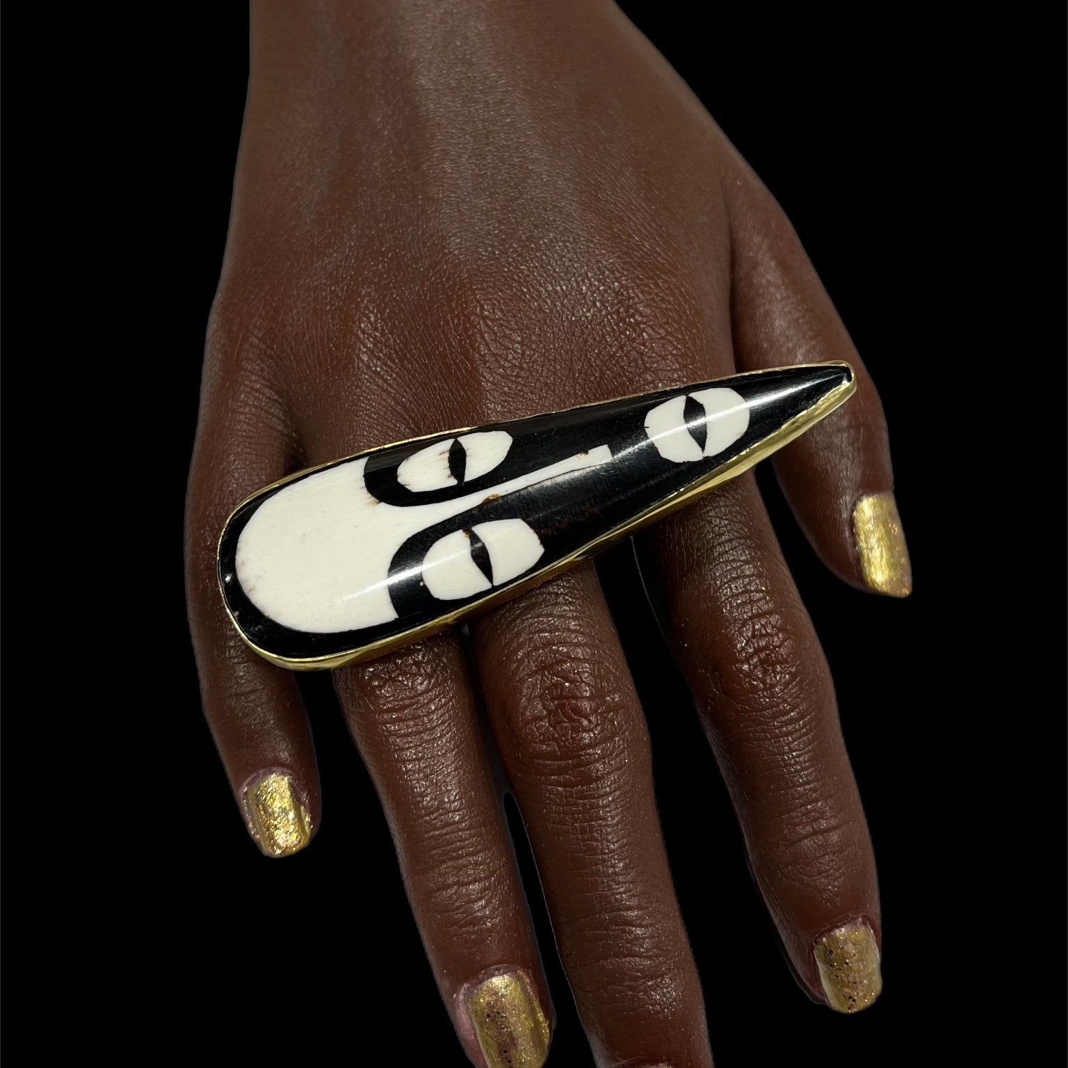 Tribal Face Mask Ring - Trufacebygrace