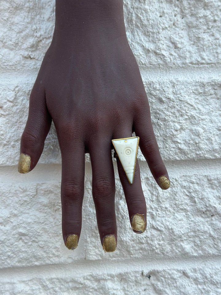 Tribal Queen Bone Ring - Trufacebygrace