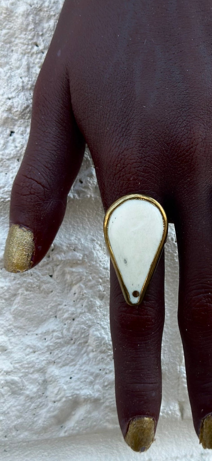 Tribal Queen Bone Ring - Trufacebygrace