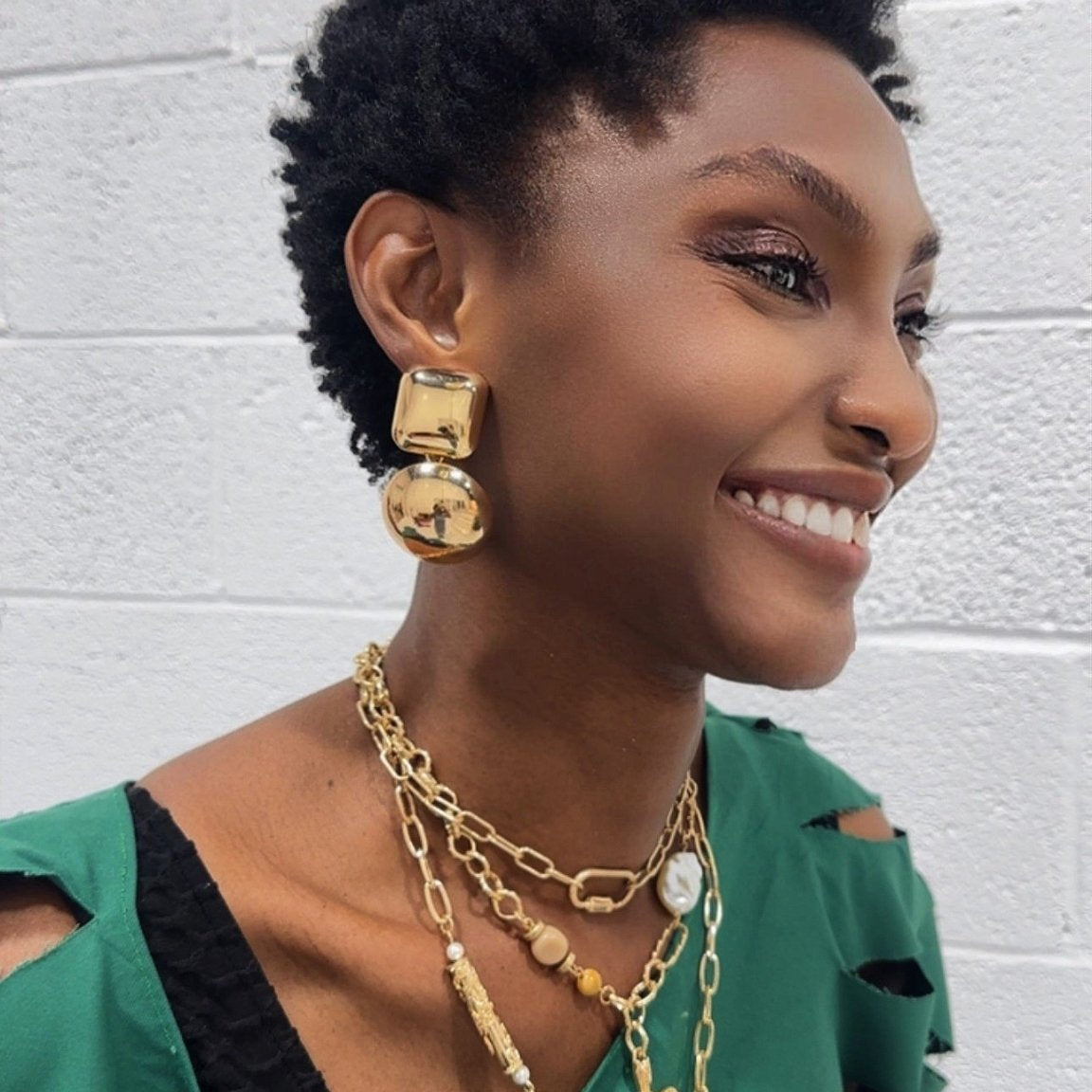 Trinity Pearl Layered Necklace - Trufacebygrace