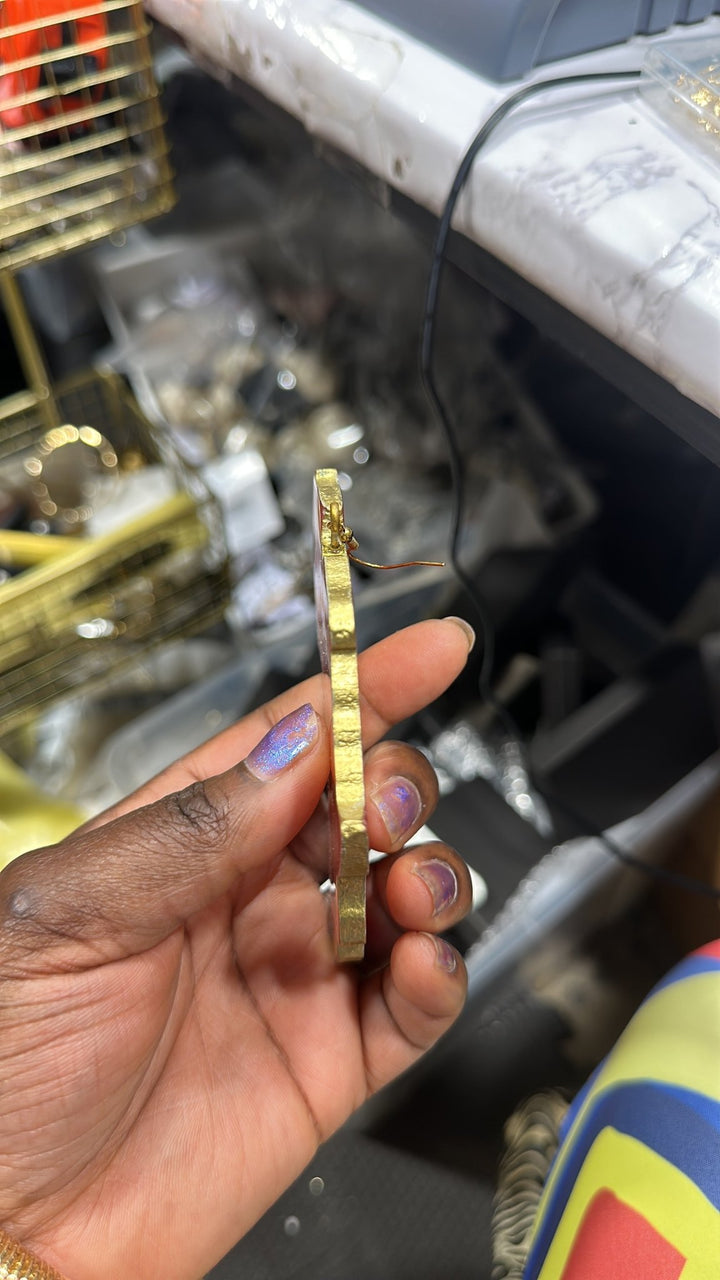 TruFaceByGrace Logo Earrings - Trufacebygrace