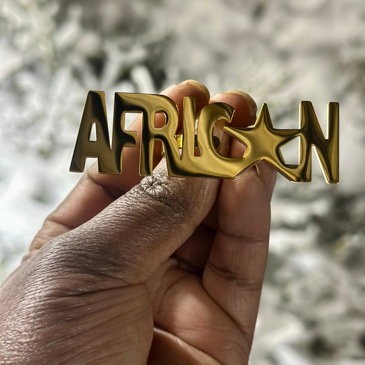 TruFaceByGrace x Bozoma I am African Gold Star Ring - Unisex - Trufacebygrace