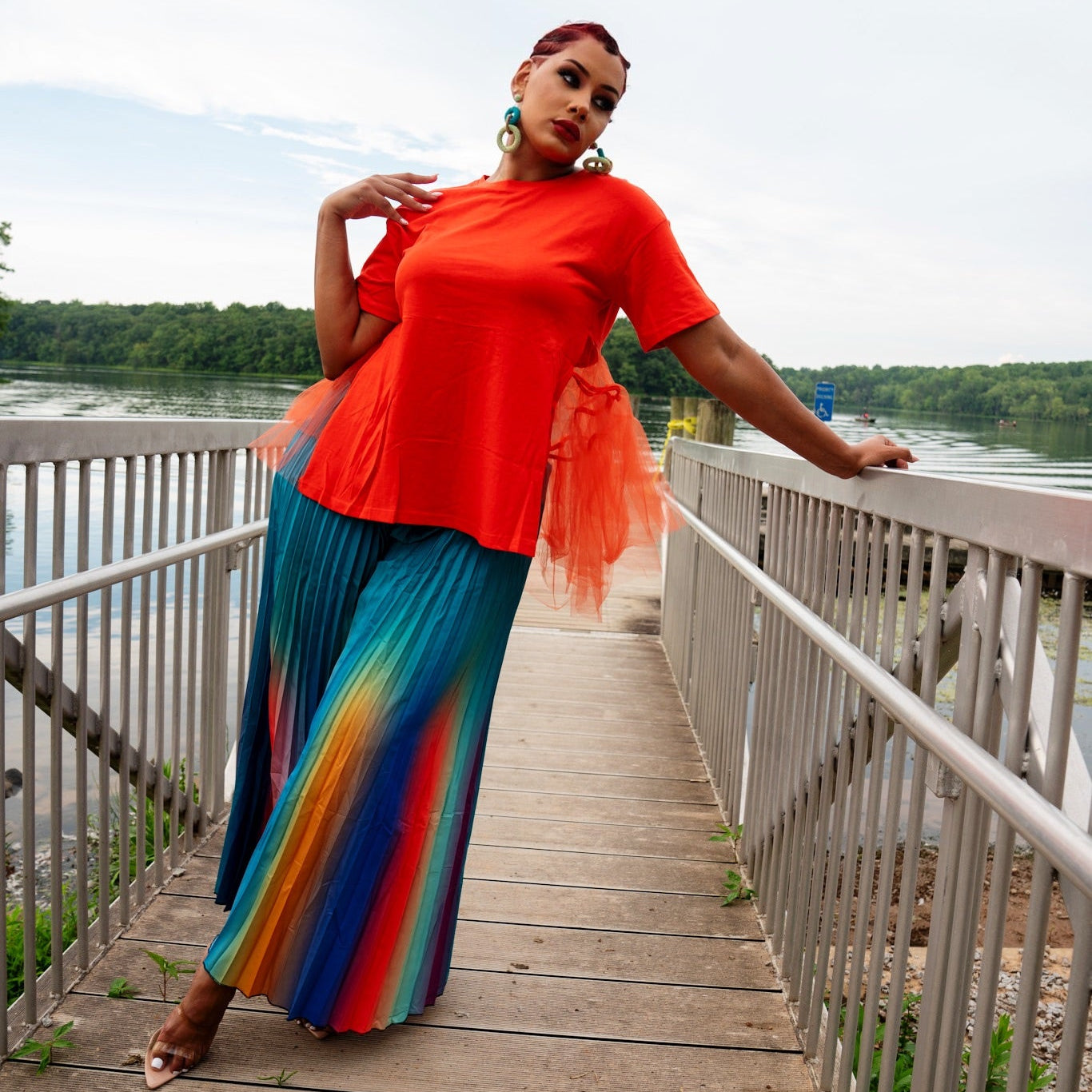 Tulle Ruffle Statement Top - Trufacebygrace