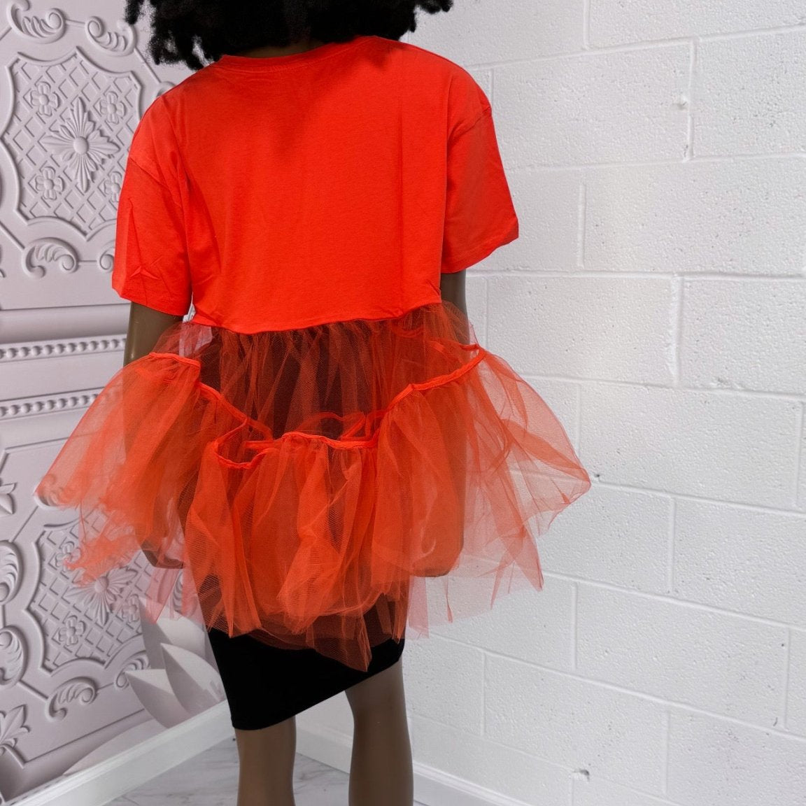 Tulle Ruffle Statement Top - Trufacebygrace