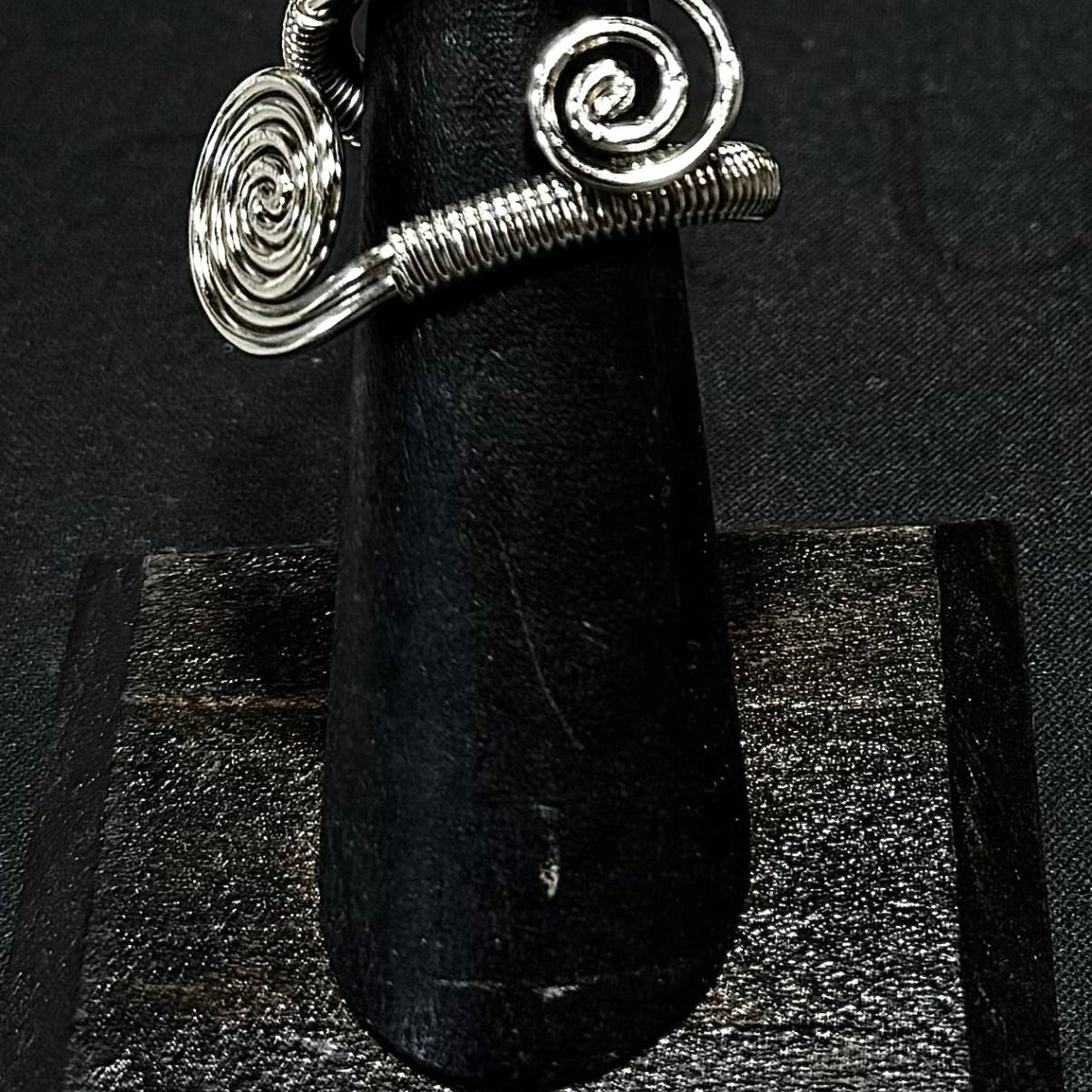 Twist Bomb silver ring - Trufacebygrace