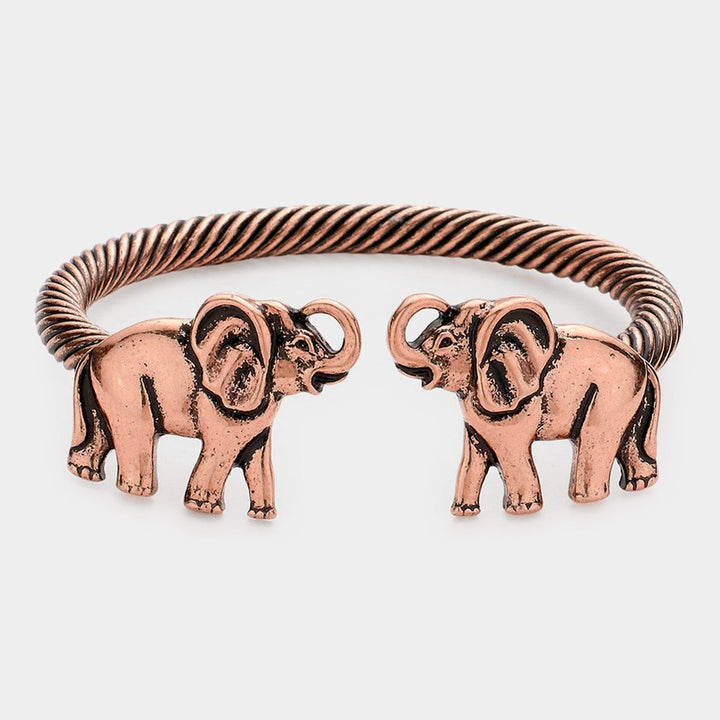 Two Elephants bracelet - Trufacebygrace