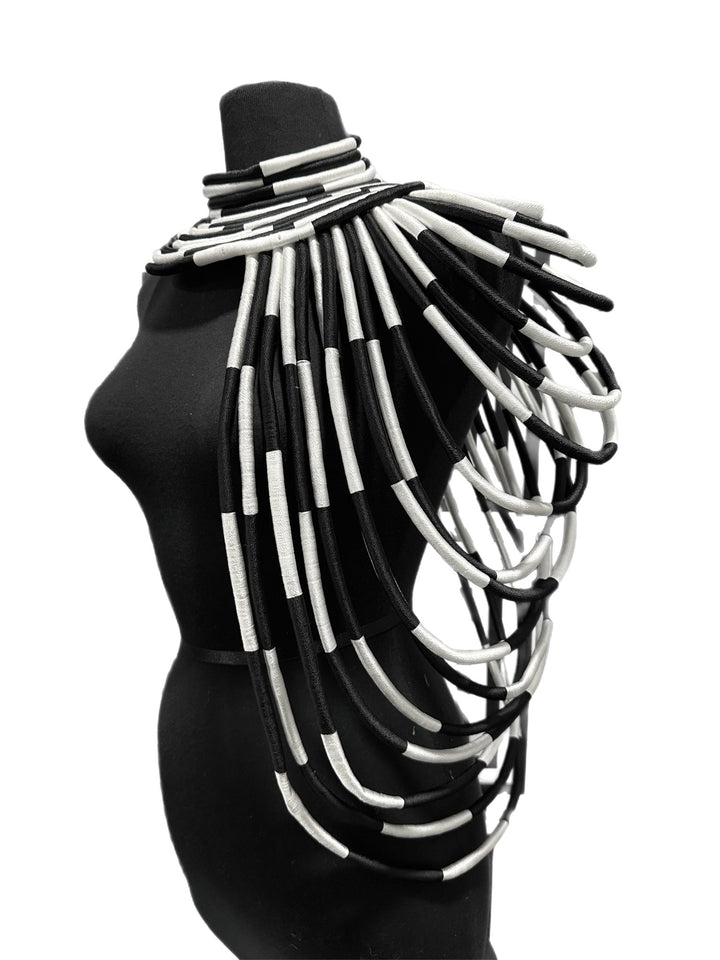 Ubuntu Goddess Statement Necklace - One shoulder - Trufacebygrace