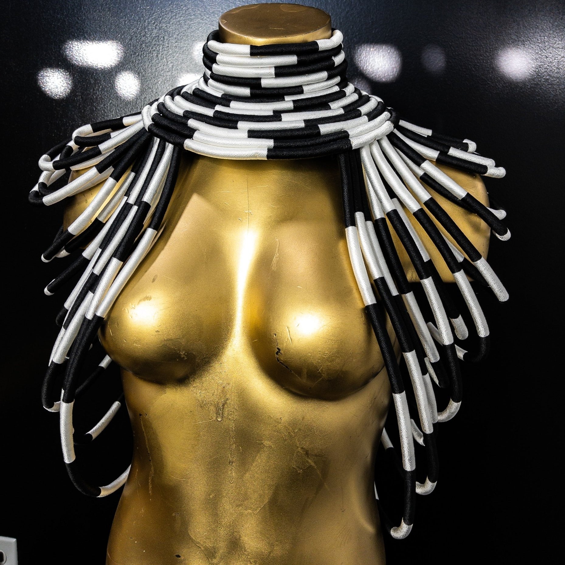 Ubuntu Goddess two shoulder Necklace - Trufacebygrace