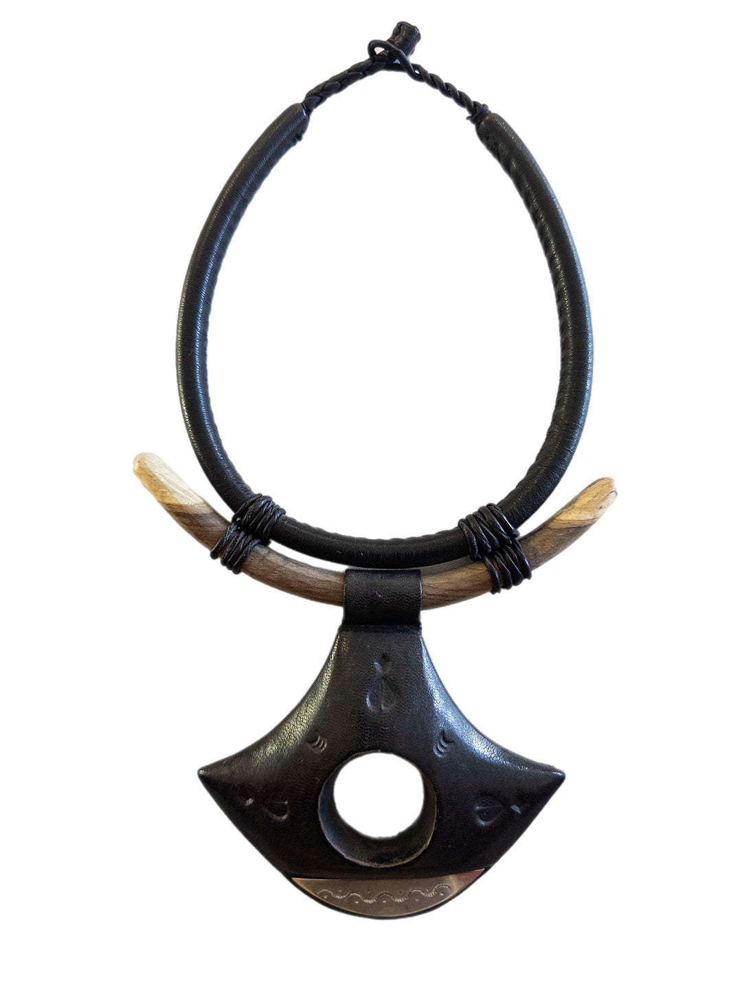 Unisex Mwasi Warrior Pendant Necklace - Trufacebygrace