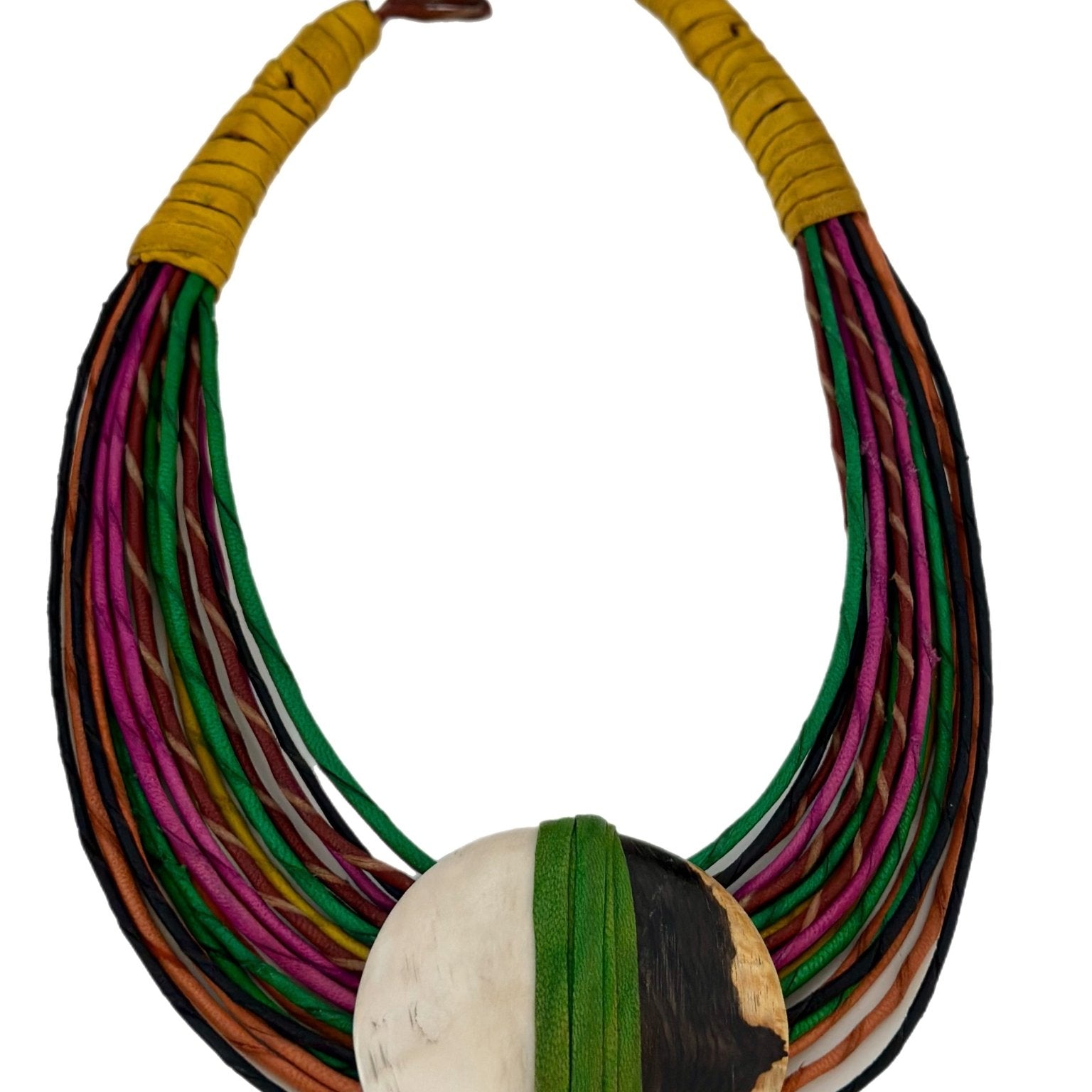 Unity Eclipse Leather Necklace - Trufacebygrace