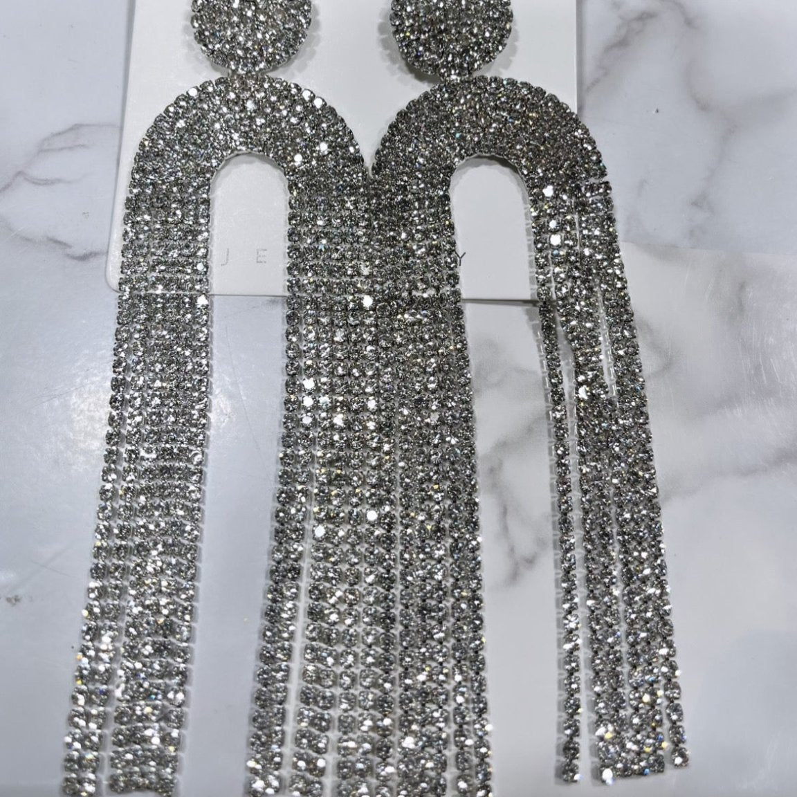 Uwale Rhinestone Earrings - Trufacebygrace