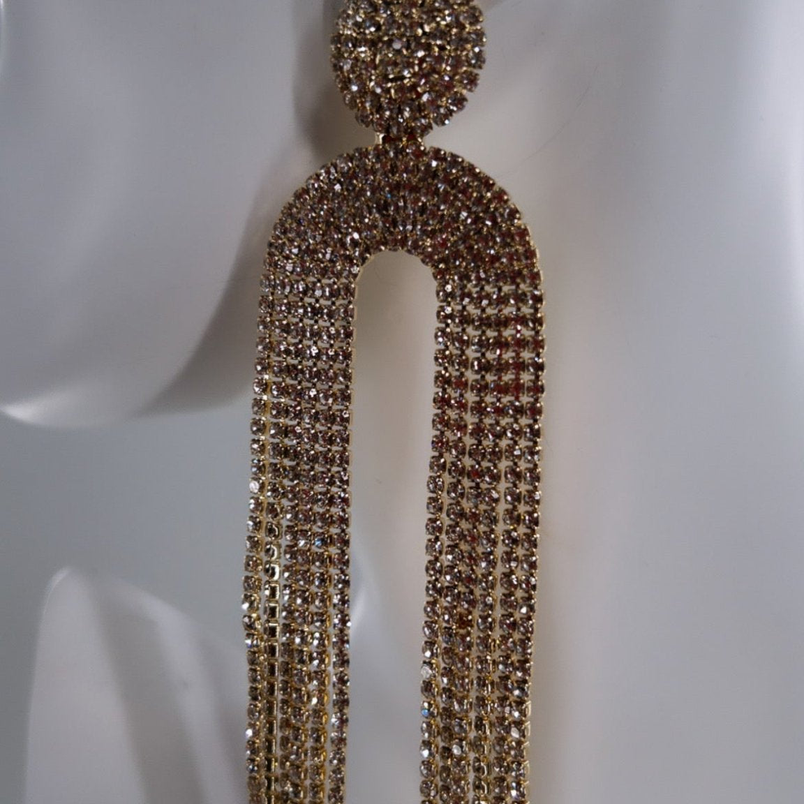Uwale Rhinestone Earrings - Trufacebygrace