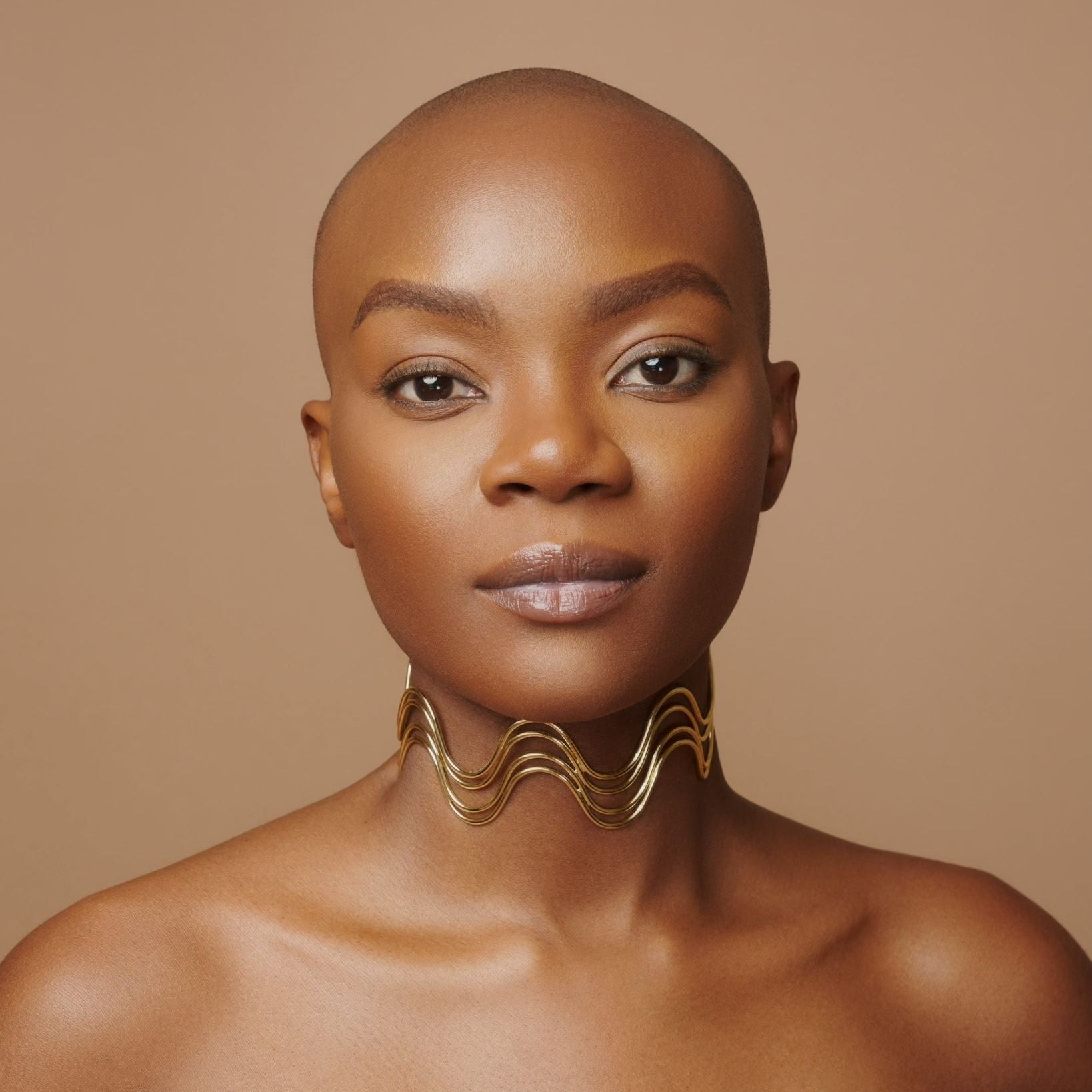 Wavy choker Necklace - Trufacebygrace