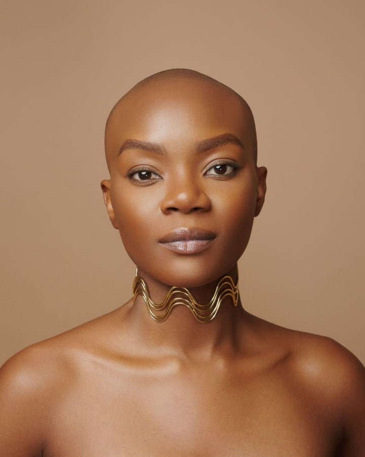 Wavy choker Necklace - Trufacebygrace