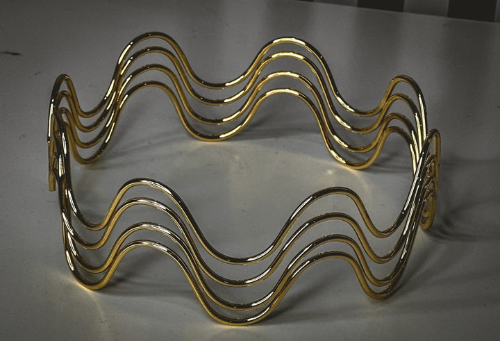 Wavy choker Necklace - Trufacebygrace