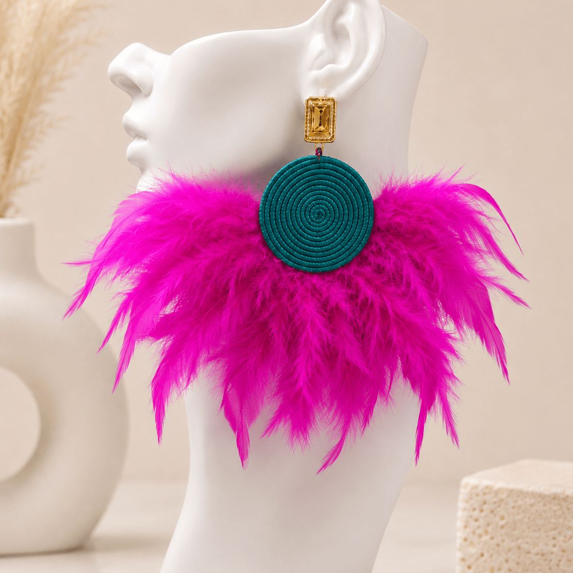 Whimsical Summer Fairy Earrings - Trufacebygrace
