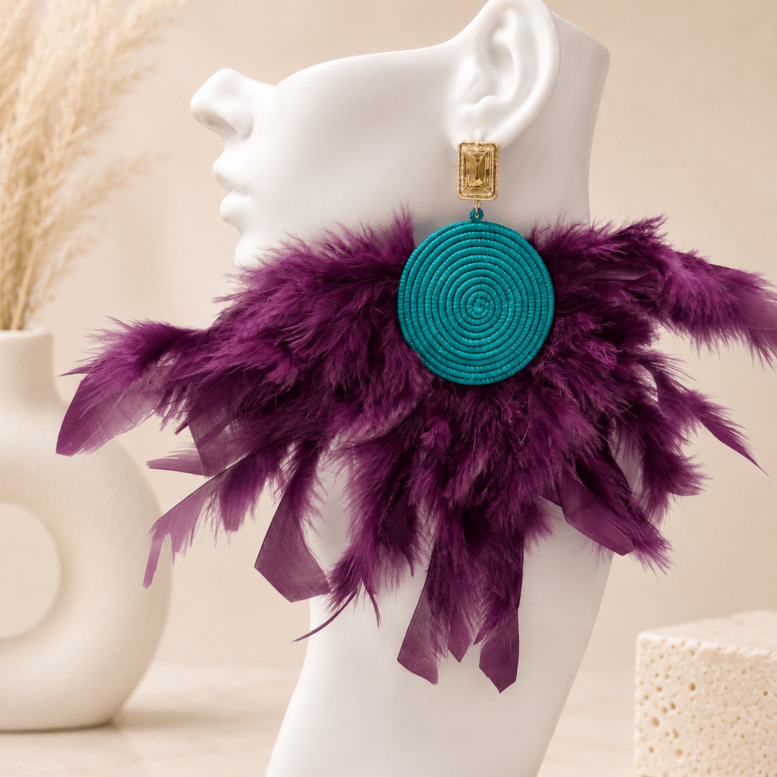 Whimsical Summer Fairy Earrings - Trufacebygrace