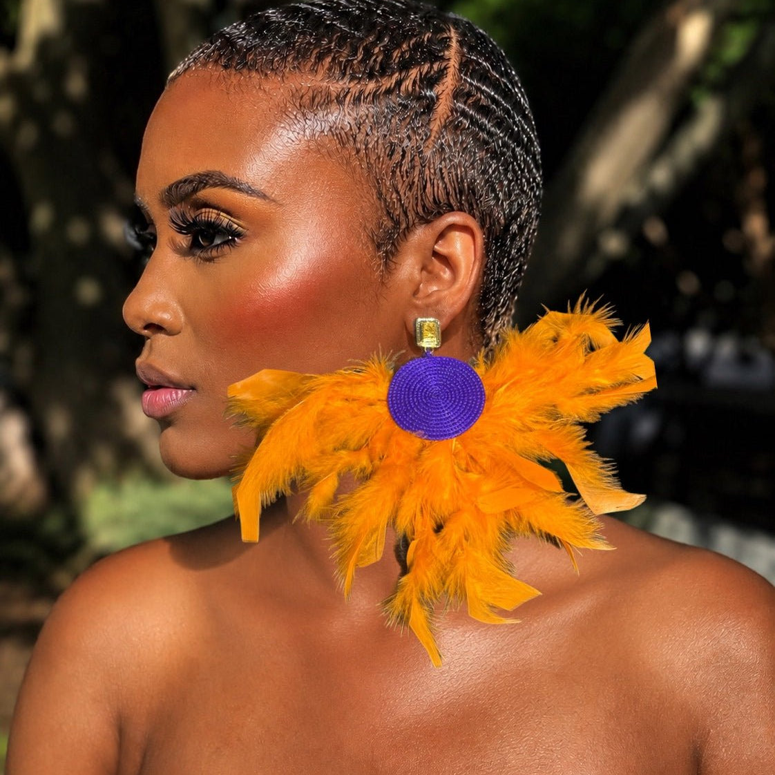 Whimsical Summer Fairy Earrings - Trufacebygrace