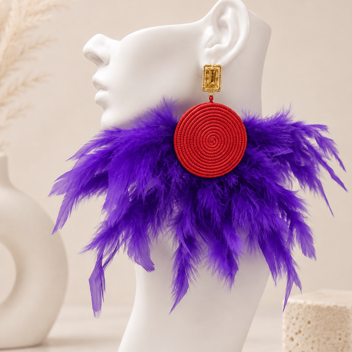 Whimsical Summer Fairy Earrings - Trufacebygrace
